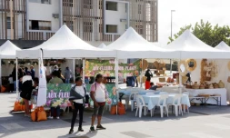 Saint-Denis : le marché aux fleurs et aux plantes, c'était ce samedi