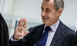 L'ex-président français Nicolas Sarkozy, le 27 mars 2025 au tribunal de Paris