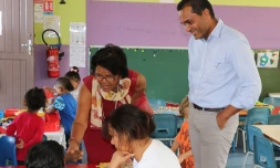 Visite écoles à Saint-Leu