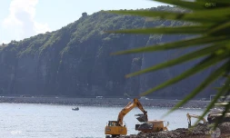 Travaux route du littoral