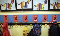 Le projet de rapport de la Commission d'enquĂȘte de l'AssemblĂ©e nationale sur les crĂšches, soumis Ă un vote lundi, fait le constat d'un systĂšme "Ă bout de souffle" ( AFP / FREDERICK FLORIN )