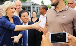 Marine Le Pen et André Thien Ah Koon