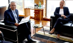 Elisabeth Borne au Département : Cyrille Melchior relaye l’inquiétude du monde économique réunionnais