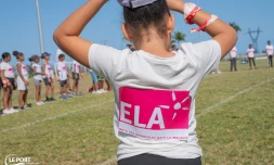 Le Port : les élÚves de l'école Laurent VergÚs en baskets pour la bonne cause