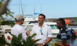 Flottes de pêche : première visite de terrain avec le Commissaire Sinkevicius à La Réunion [?]
