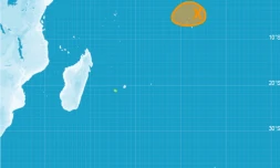 zone perturbée Diego Garcia Localisation