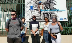 Le Collectif Tienbon Largpas davant la Région pour poursuivre le programme d'échange au Québec