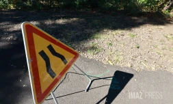 panneau travaux