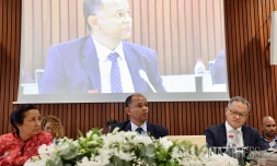 ceremonie d'investiture du president du TO Emmanuel Seraphin 