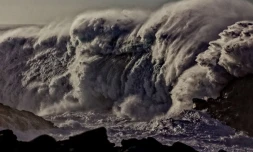 Wilfried Prigent, photos, clichés, train de houle, vague