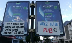 publicité, panneaux publicitaires, coronavirus, crise, covid-19, Extinction Rebellion Réunion
