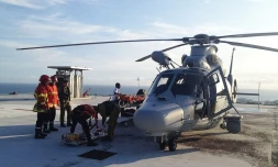 Le commandant d'un porte-conteneur évacué au large de La Réunion par hélicoptère