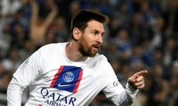 Lionel Messi à Strasbourg le 27 mai 2023