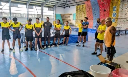 Tennis de table : Antoine Razafinarivo, champion international malgache, entraîne les jeunes du Casec Cressonnière