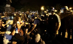 Manifestation à Saint-Denis
