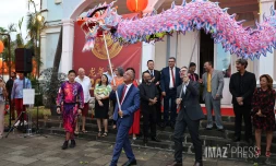 célébration du nouvel an chinois 2024 à la villa du département