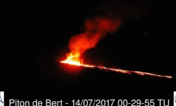 Piton de la fournaise éruption 14 juillet 2017 