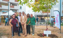 Le Port :  inauguration de la résidence Maputo 25 logements pour les travailleurs