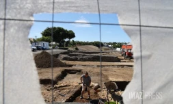 Fouilles archéologiques préventives Saint-Pierre 29 mars 2023