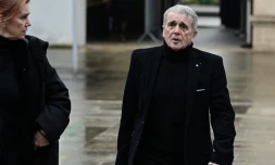 L'ancien vice-président de la Fédération française de tennis, Jean-Pierre Dartevelle, à Besançon (Doubs), le 11 février 2025. (FRANCK LALLEMAND / MAXPPP)