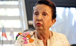 Huguette Bello, présidente du conseil régional