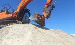 Saint-Paul: début des travaux de rechargement sédimentaire de la plage de l’Hermitage Nord