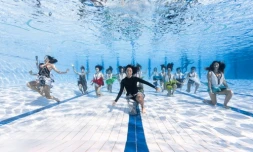 Danse sous l'eau
