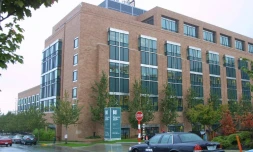 Le centre de recherche sur le cancer Fred Hutchinson à Seattle, dans l'État de Washington, le 8 octobre 2001