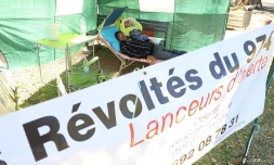 Claude Leperlier entamait sa grève de la faim.