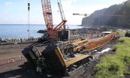 Incnedie grue