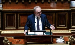 Joël Guerriau indique avoir démissionné de la vice-présidence de la commission des Affaires étrangÚres du Sénat. AFP/Amaury Cornu/Hans Lucas