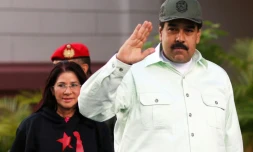 Photo fournie par l'agence de presse présidentielle montrant le président du Venezuela Nicolas Maduro à Caracas, le 7 janvier 2016