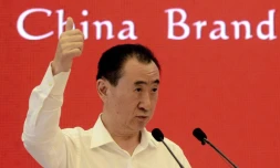 Wang Jianlin, le Chinois le plus riche au monde, le 16 juillet 2015 Ă Pekin