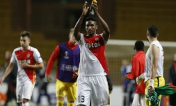 Les monégasques victorieux de Qarabag en Europa League au stade Louis-II à Monaco, le 22 octobre 2015