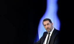 Christophe Castaner, délégué général de LREM et ministre des Relations avec le Parlement, le 26 janvier 2018 à Paris