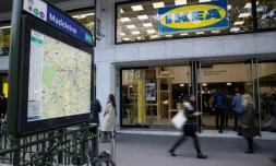 Le magasin Ikea place de la Madeleine Ă Paris, le 6 mai 2019