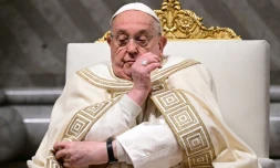 Le pape François le 1er février 2025 au Vatican