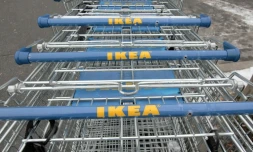 Caddys au magasin Ikéa de Roissy-en-France (Val-d'Oise), le 13 février 2010