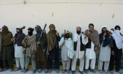 Des talibans à Jalalabad en Afghanistan, le 24 février 2016