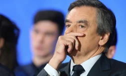 François Fillon en  meeting le 2 février 2017 à Charleville-Mezieres