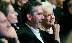 Olivia de Havilland à la cérémonie des César, le 26 février 2011 à Paris