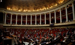 Assemblée nationale lors d'une séance de questions au gouvernement le 26 octobre 2021