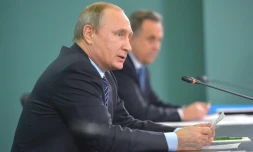 Le président russe Vladimir Poutine à Sochi le 11 novembre 2015