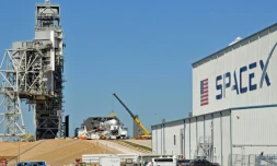 Le pas de tir de Space X en Floride, le 17 février 2017