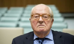 Jean-Marie Le Pen, le 23 novembre 2017 Ă Bruxelles