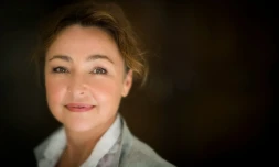 L'actrice Catherine Frot, le 31 aoüt 2015 à Paris 