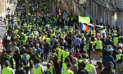 Manifestation des "gilets jaunes" samedi 16 mars 2019 à Montpellier