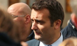 Florian Philippot, le 9 septembre 2017 à Brachay