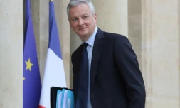 Le ministre de l'Economie Bruno Le Maire, à l'Elysée, le 15 janvier 2020