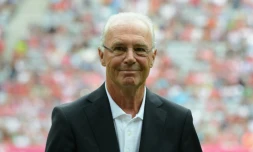 Franz Beckenbauer, le 24 juillet 2013 au stade de Munich